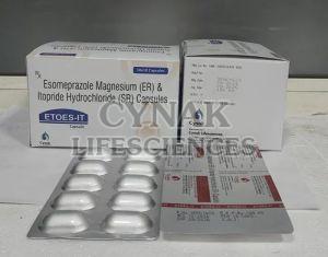 Etoes IT Esomeprazole Magnesium Er Itopride Hydrochloride SR Capsules