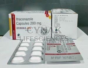 Etzole 200mg Itraconazole Capsules