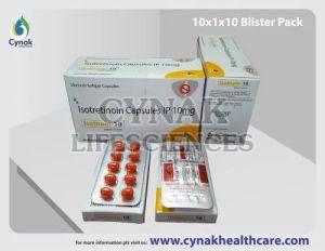 Isotnoin 10mg Isotretinoin Soft Gel Capsules