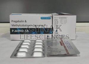 P Mind SR Pregabalin Methylcobalamin Capsules
