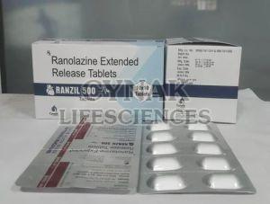 Ranzil 500mg Ranolazine Extended Release Tablets