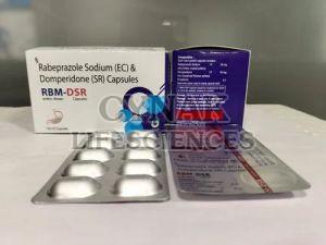 RBM DSR Rabeprazole Sodium EC Domperidone SR Capsules