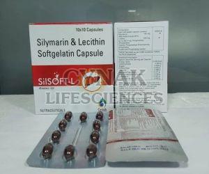 Silsoft Silymarin Lecithin Softgel Capsules