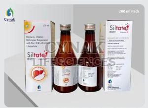 Siltate Silymarin L Ornithine L Aspartate Zinc Vitamin B Complex Syrup