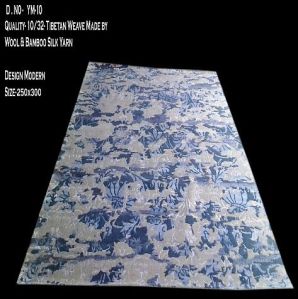 250x300 Inch Tibetan Weave Bamboo Silk Rug