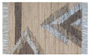 Designer Flat Weave Jute Rug