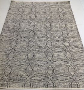DSH-25-20 Grey Natural Woolen Rug