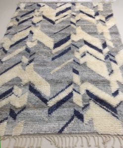 DSH-29-20 Multicolor Semi Worsted New Zealand Wool Rug