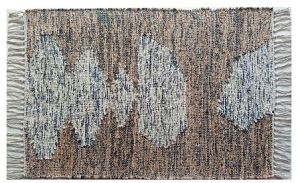 Flat Weave Brown Jute Rug