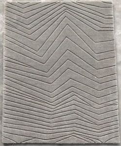 MEH-PP-2206 Grey New Zealand Wool Cotton Floor Carpet