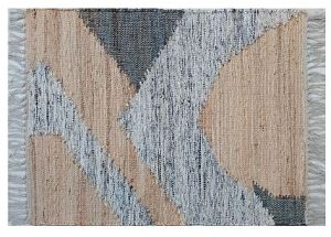 Multicolor Modern Flat Weave Jute Rugs