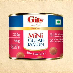 Gits Mini Gulab Jamun Open & Eat Tin