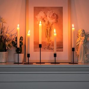 Black Candle Sticks Holder