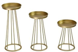 Bronze Finish Candle Holder