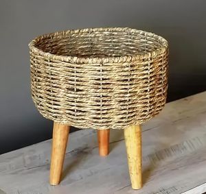 Charming Rattan Plant Stand