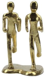 Gold &AMP; Aluminum Sculpture