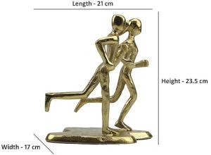 Gold &AMP; Aluminum Sculpture