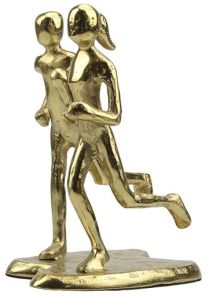 Gold &AMP; Aluminum Sculpture