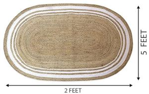 Handmade Woven Jute Rug Mat
