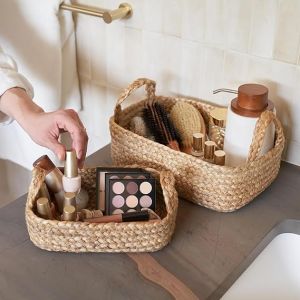 Heart Shape Jute Basket