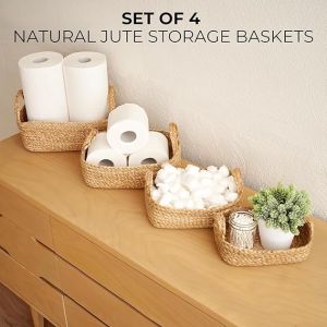 Heart Shape Jute Basket