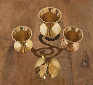 Luxury Brass Candle Holder