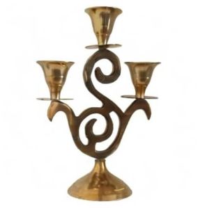 Luxury Brass Candle Holder
