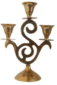 Luxury Brass Candle Holder