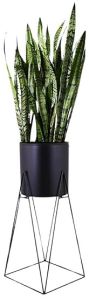 Large Modern Metal Outdoor Plant Stand