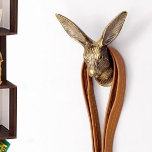Rabit Silver Modern Metal Wall Hanger