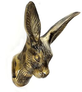 Rabit Silver Modern Metal Wall Hanger