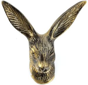 Rabit Silver Modern Metal Wall Hanger