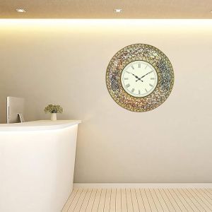 Stone Round Wall Clock