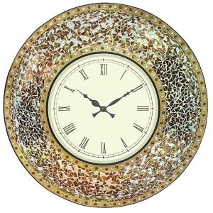 Stone Round Wall Clock