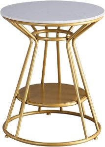 White Metals Nesting Tables