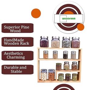 Wood Spice Rack