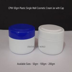 Plastic Cosmetic Fancy Cream Jars