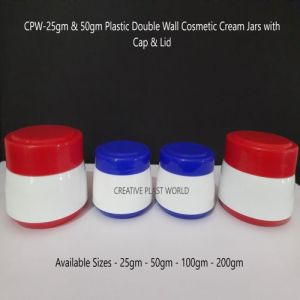 Plastic Cosmetic Fancy Cream Jars