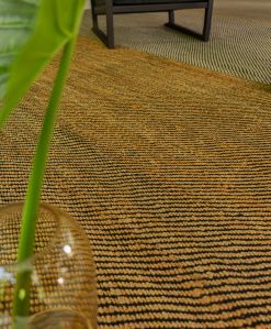 Beige Modern Braided Jute Rug