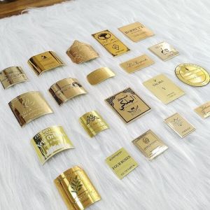 Luxury Gold Metal Stickers