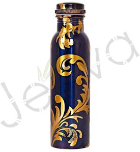 Printed Copper Water Bottle