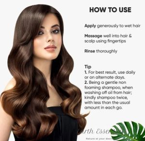 Sulfate Free Moringa Herbal Hair Shampoo