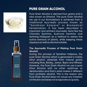 After Shave Pure Grain Alcohol Liquid