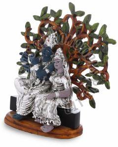 Radha Krishna With Tree Statue