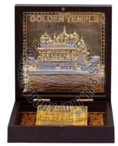 Gold Plated Golden Temple Prayer Box