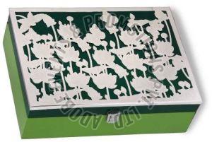 Flower Design Laser Cut Dry Fruit Box