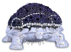 Silver Plated Resin Tortoise