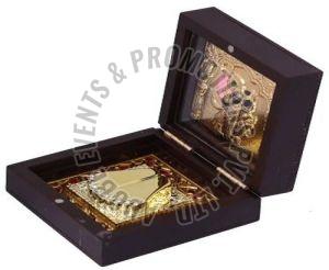 Gold Plated Krishna Charan Paduka