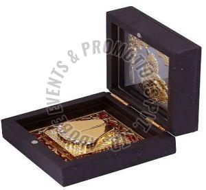 Gold Plated Bal Gopal Charan Paduka