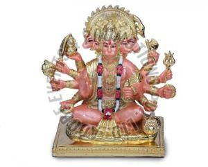 10 Inch Panchmukhi Hanuman Statue